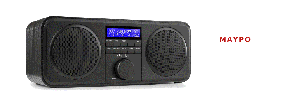 AUDIZIO NOVARA DAB+ RADIO FM ΜΑΥΡΟ
