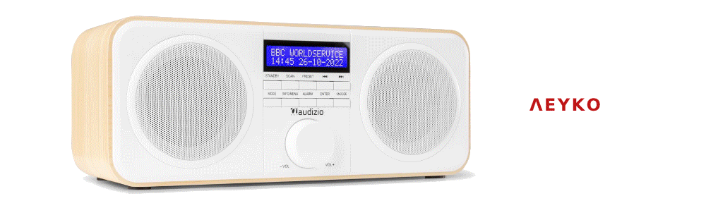 AUDIZIO NOVARA DAB+ RADIO FM ΛΕΥΚΟ