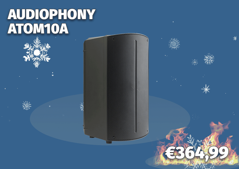 AUDIOPHONY ATOM10A ΕΝΕΡΓΟ ΗΧΕΙΟ