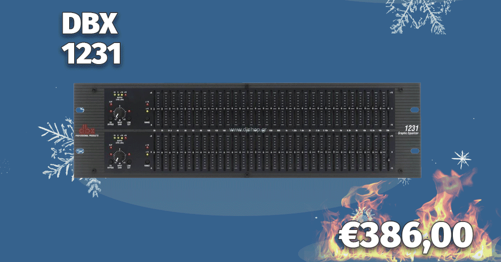 DBX 1231 ΓΡΑΦΙΚΟ EQUALIZER