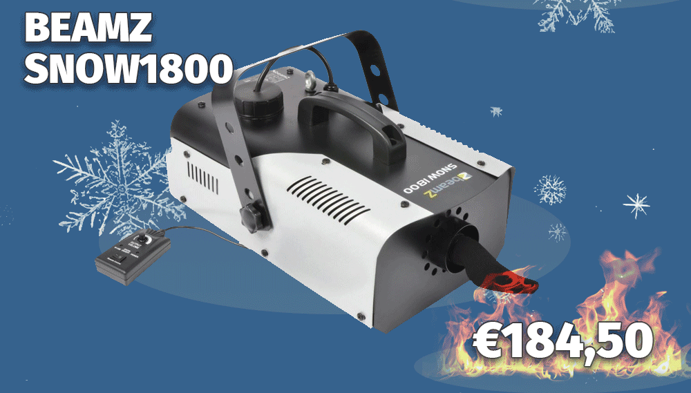 BEAMZ SNOW1800 ΜΗΧΑΝΗ ΧΙΟΝΙΟΥ