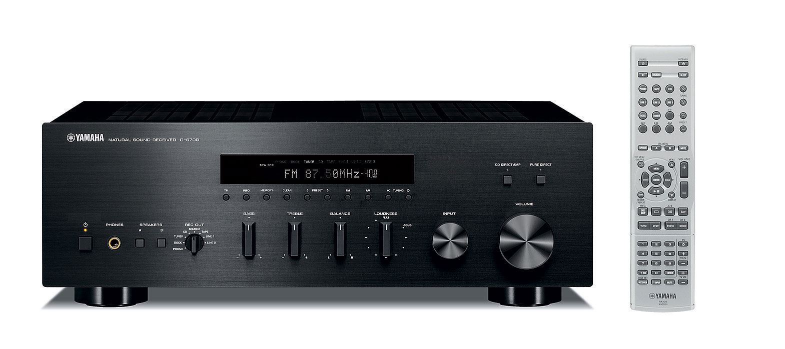 YAMAHA RS700 BLK ΕΝΙΣΧΥΤΗΣ HIFI