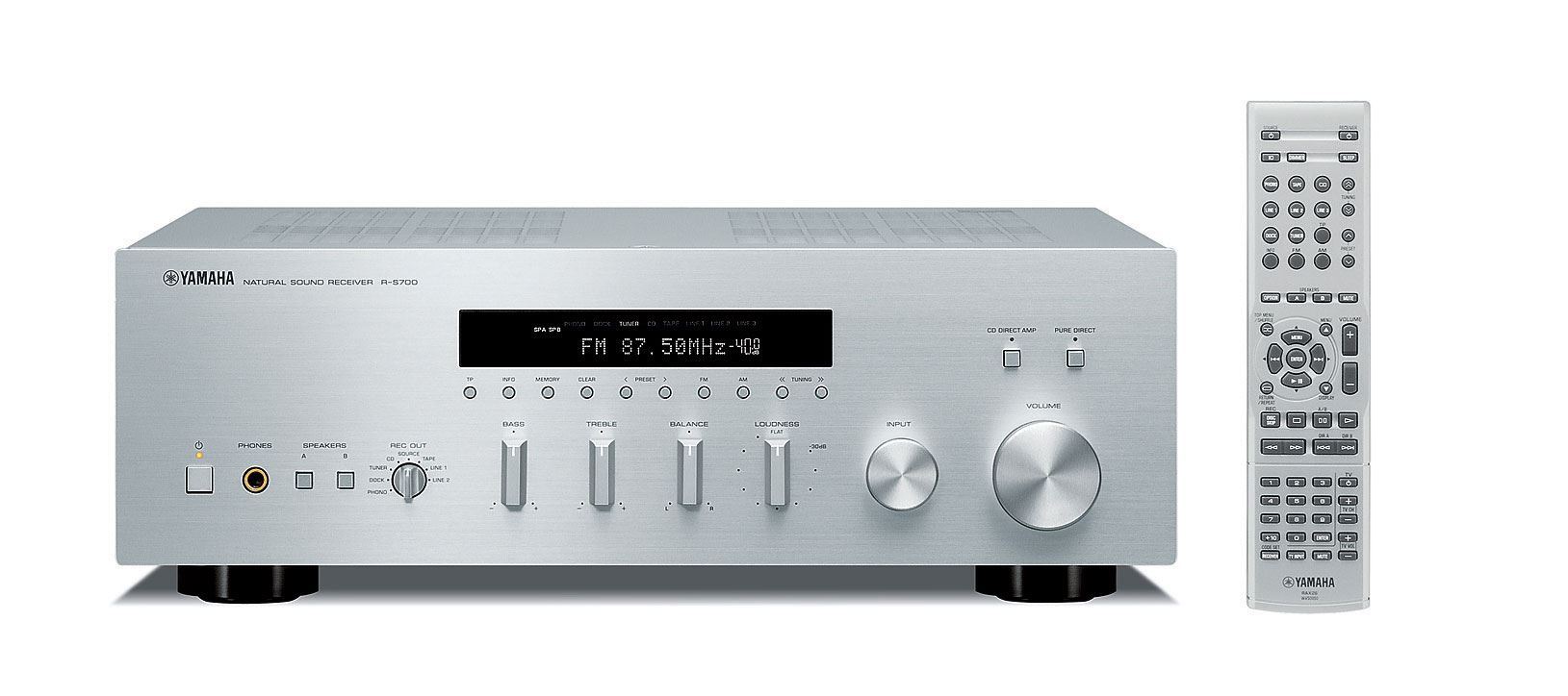 YAMAHA RS700 SILVER ΕΝΙΣΧΥΤΗΣ HIFI