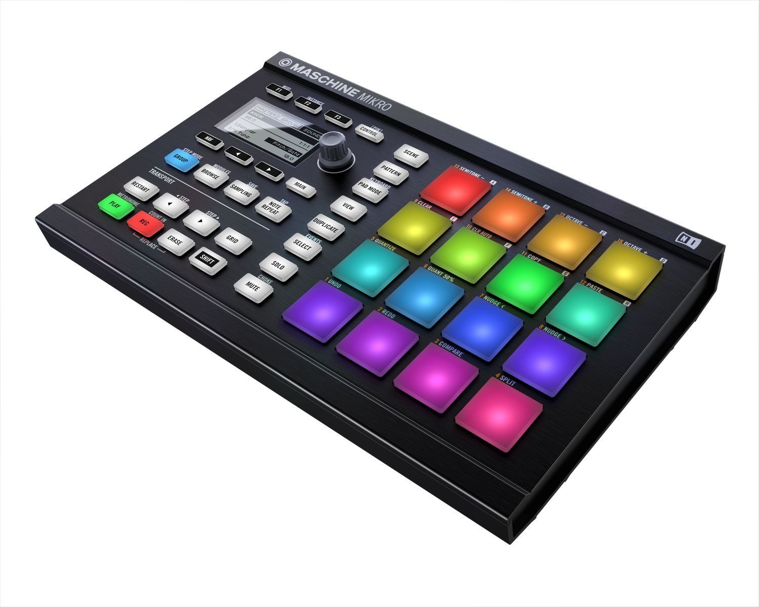 NATIVE INSTRUMENTS MASCHINE MIKRO MKII MIDI CONTROLLER DAW