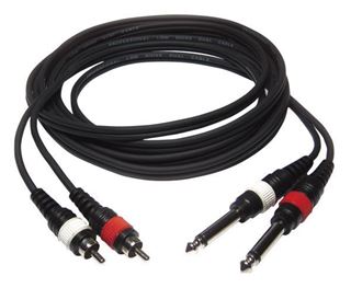 Εμφάνιση λεπτομερειών HILEC CL-23/1.5 ΚΑΛΩΔΙΟ LINE 2x JACK M / 2x RCA M 1.5M Εικόνα της HILEC CL-23/1.5 ΚΑΛΩΔΙΟ LINE 2x JACK M / 2x RCA M 1.5M