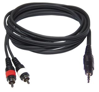 Εμφάνιση λεπτομερειών HILEC CL-30/1.5 ΚΑΛΩΔΙΟ LINE 1x STEREO JACK 3.5 M / 2x RCA M 1.5M Εικόνα της HILEC CL-30/1.5 ΚΑΛΩΔΙΟ LINE 1x STEREO JACK 3.5 M / 2x RCA M 1.5M