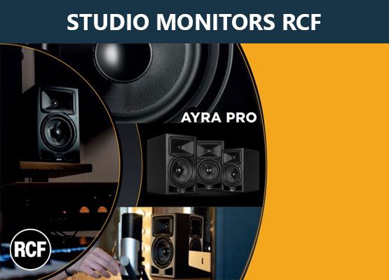 Εικόνα για την κατηγορία RCF Ayra ηχεία Studio Monitor