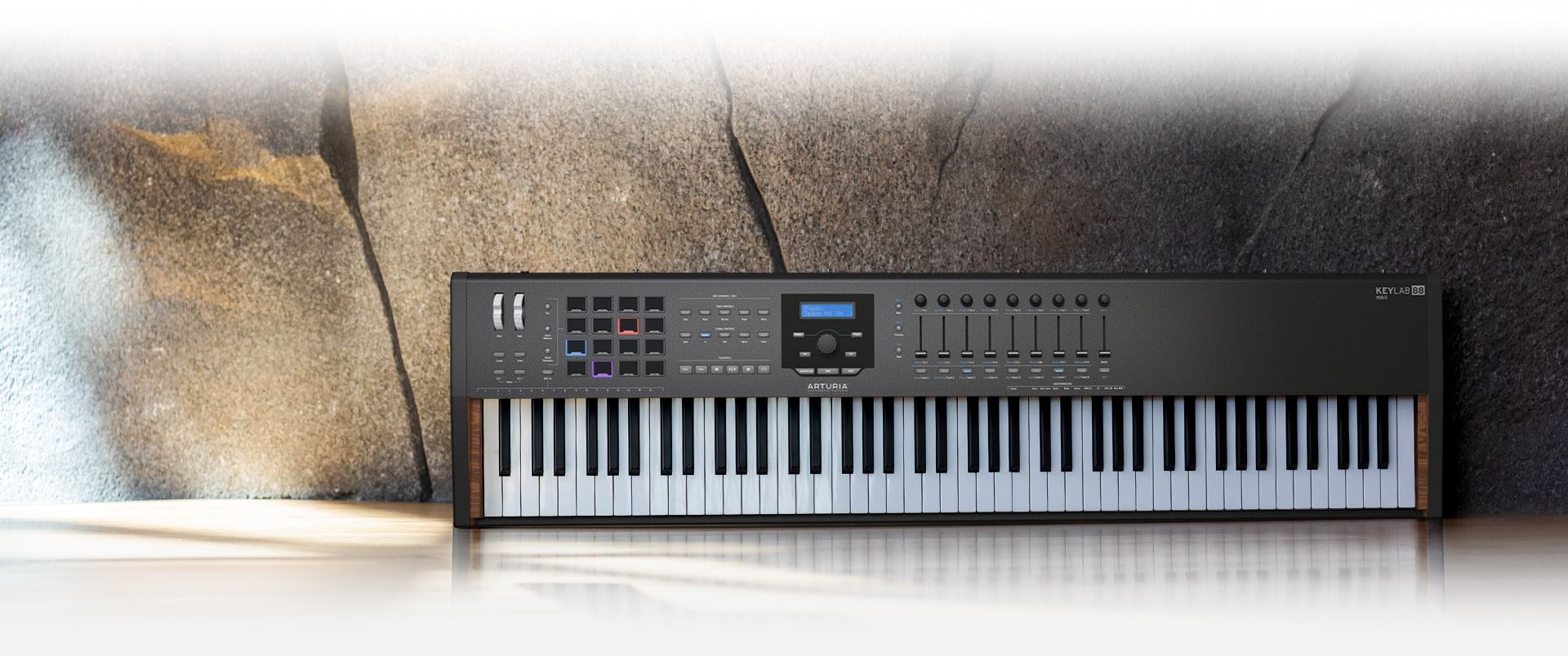 Εικόνα για την κατηγορία Το keylab 88 mk2 από την Arturia, τώρα και σε limited black edition.