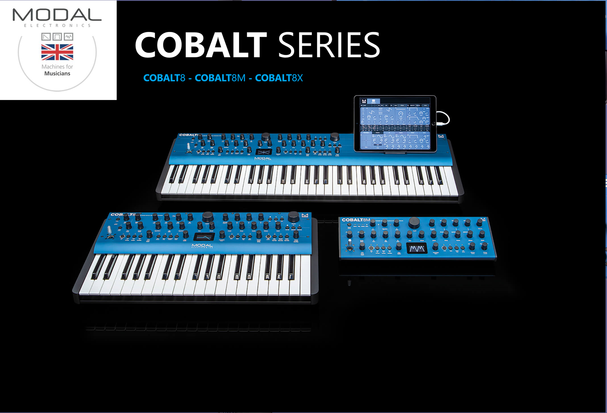 Εικόνα για την κατηγορία COBALT series - νέα synthesizers από την Modal Electronics!
