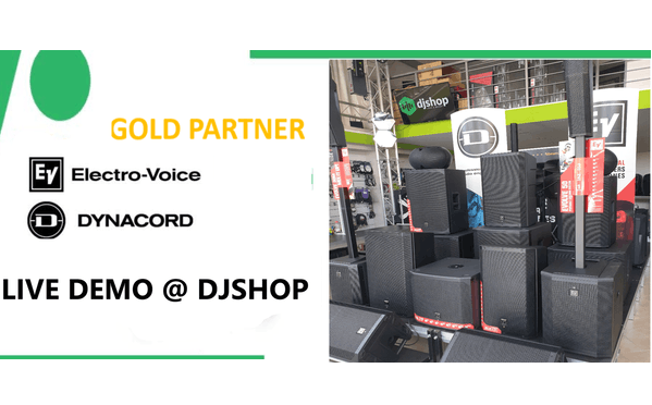 Εικόνα για την κατηγορία EV & Dynacord Gold Partner live demo @djshop!