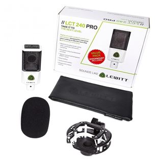Εμφάνιση λεπτομερειών LEWITT LCT240 PRO WHITE CARDIOID VALUEPACK ΠΥΚΝΩΤΙΚΟ ΜΙΚΡΟΦΩΝΟ Εικόνα της LEWITT LCT240 PRO WHITE CARDIOID VALUEPACK ΠΥΚΝΩΤΙΚΟ ΜΙΚΡΟΦΩΝΟ