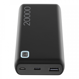 Εμφάνιση λεπτομερειών CELLULAR LINE 428630 POWER BANK ESSENCE 20000 12W BLACK Εικόνα της CELLULAR LINE 428630 POWER BANK ESSENCE 20000 12W BLACK