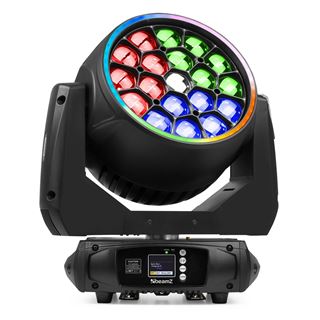 Εμφάνιση λεπτομερειών BEAMZ PRO MHL1940 ΚΙΝΟΥΜΕΝΗ ΚΕΦΑΛΗ WASH 19X40W Εικόνα της BEAMZ PRO MHL1940 ΚΙΝΟΥΜΕΝΗ ΚΕΦΑΛΗ WASH 19X40W